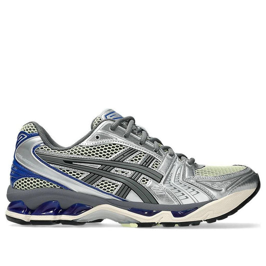 ASICS Gel-Kayano 14 
Soft Yellow Asics Blue