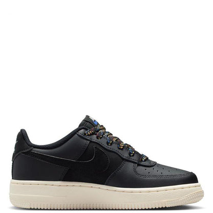 Nike Air Force 1 Low LV8 1 
Black Saturn Gold Comet Blue (GS)