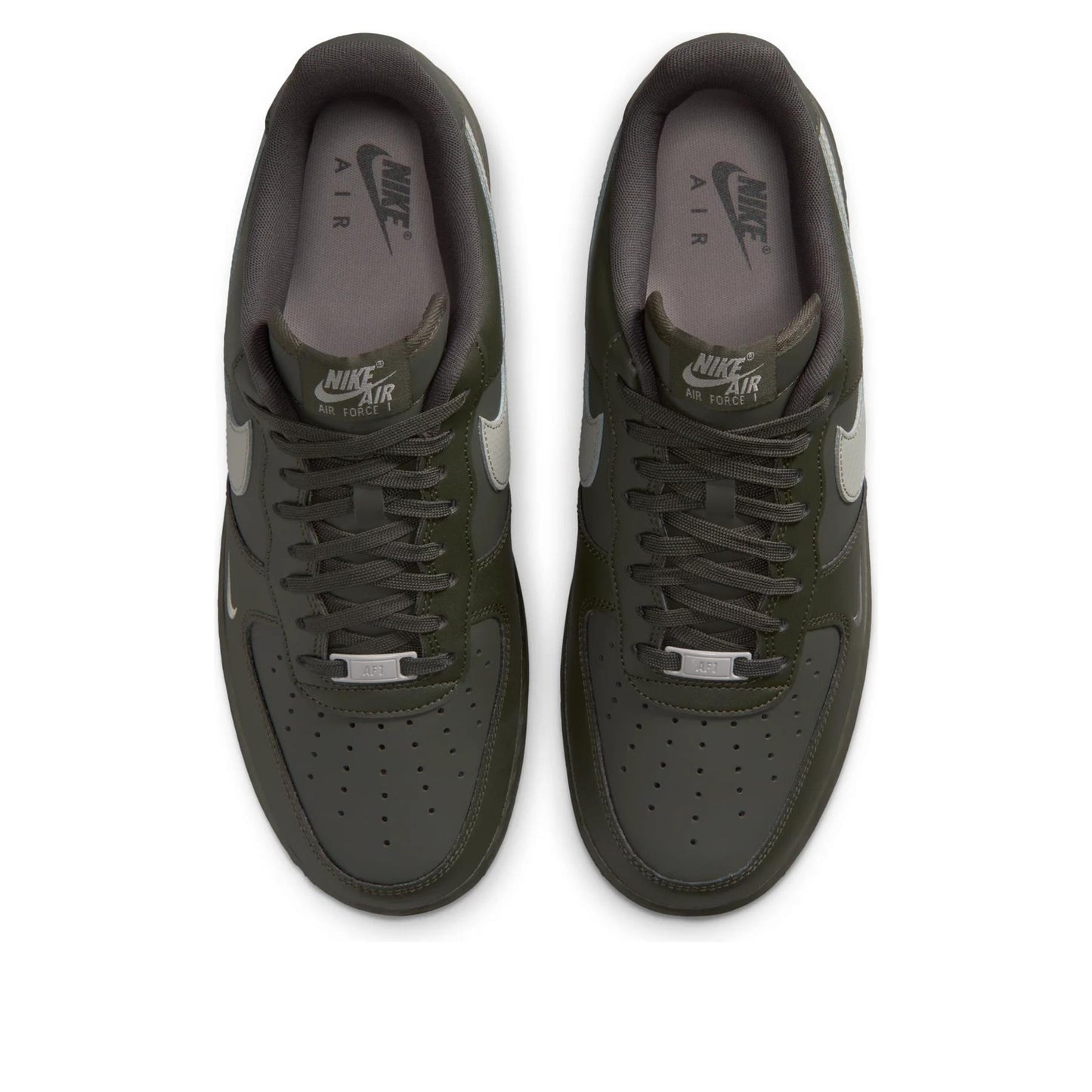 Nike Air Force 1 Low '07 
Carbon Fiber Swoosh Newsprint College Grey