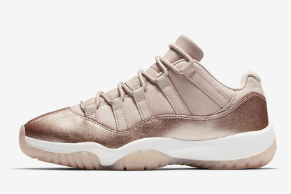 Jordan 11 Retro Low Rose Gold (Women's) size 9