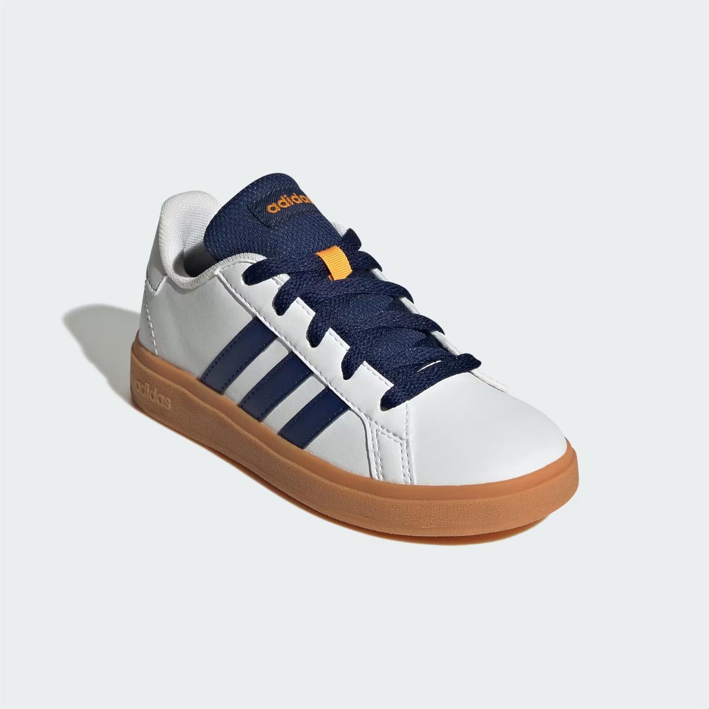 Adidas Grand Court Lifestyle Cloud White Dark Blue Gum (GS) JI0969