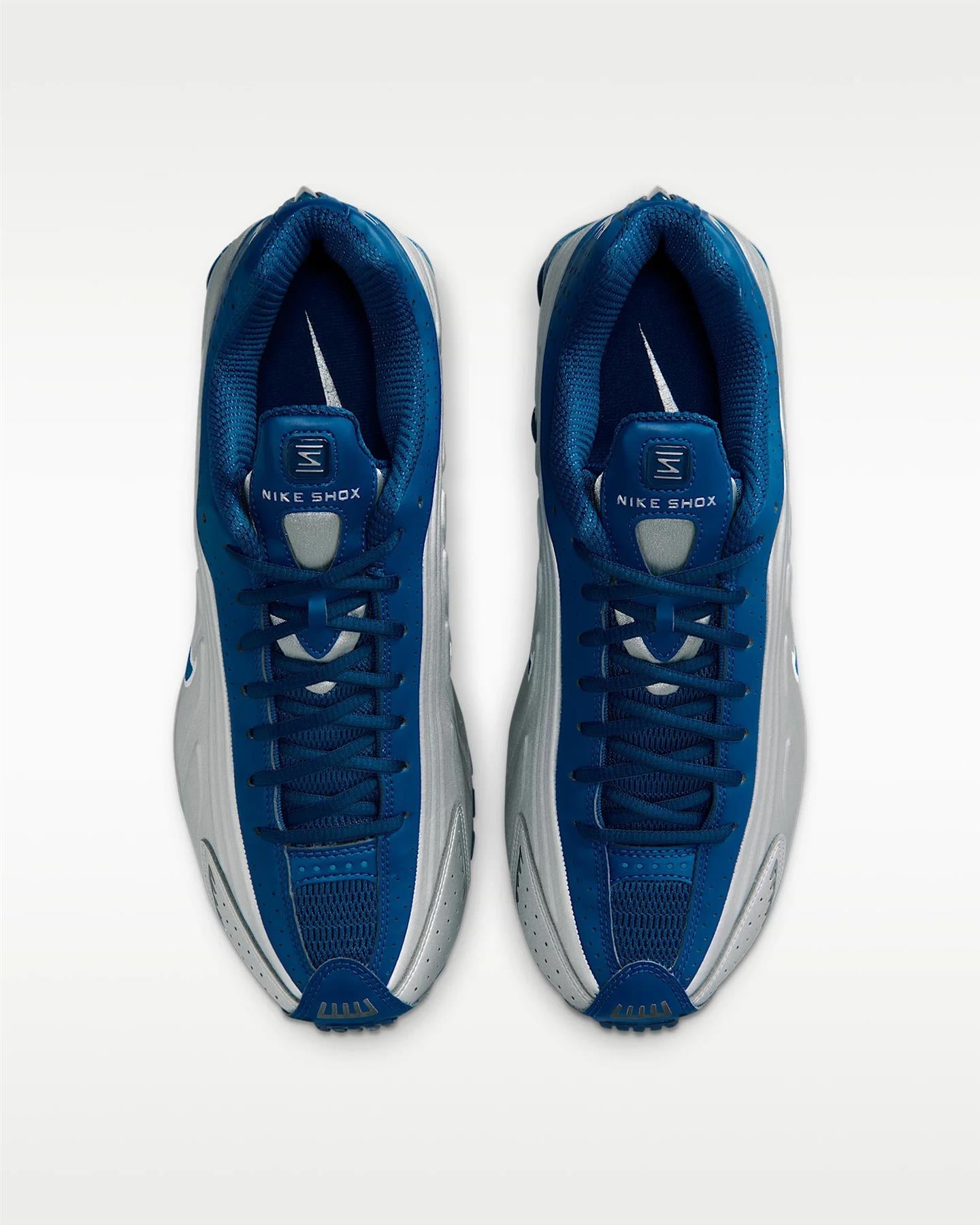 Nike Shox R4 
Court Blue Metallic Silver
