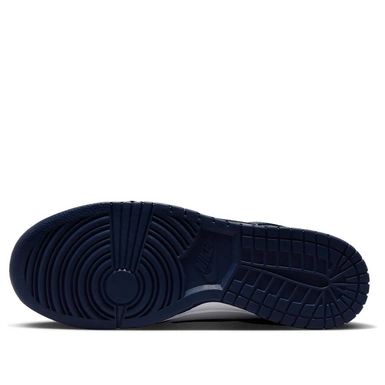 Nike Dunk Low White Midnight Navy