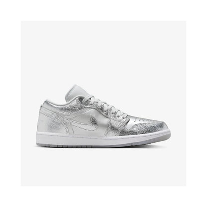 Jordan 1 Low SE Metallic Silver (Women's)