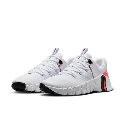 Nike Free Metcon 5 White Bright Crimson