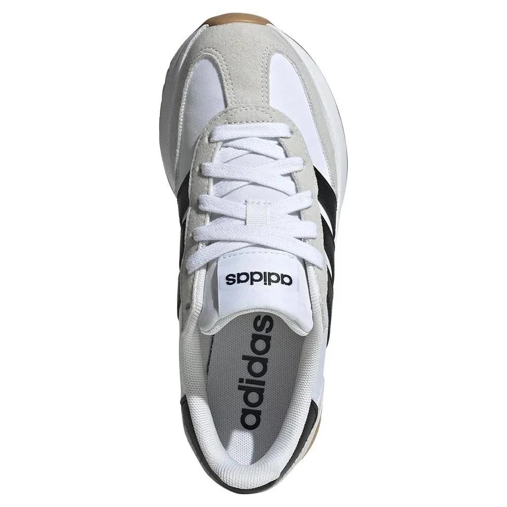 adidas Run 70s 2.0 
Cloud White Core Black Grey One (GS)
