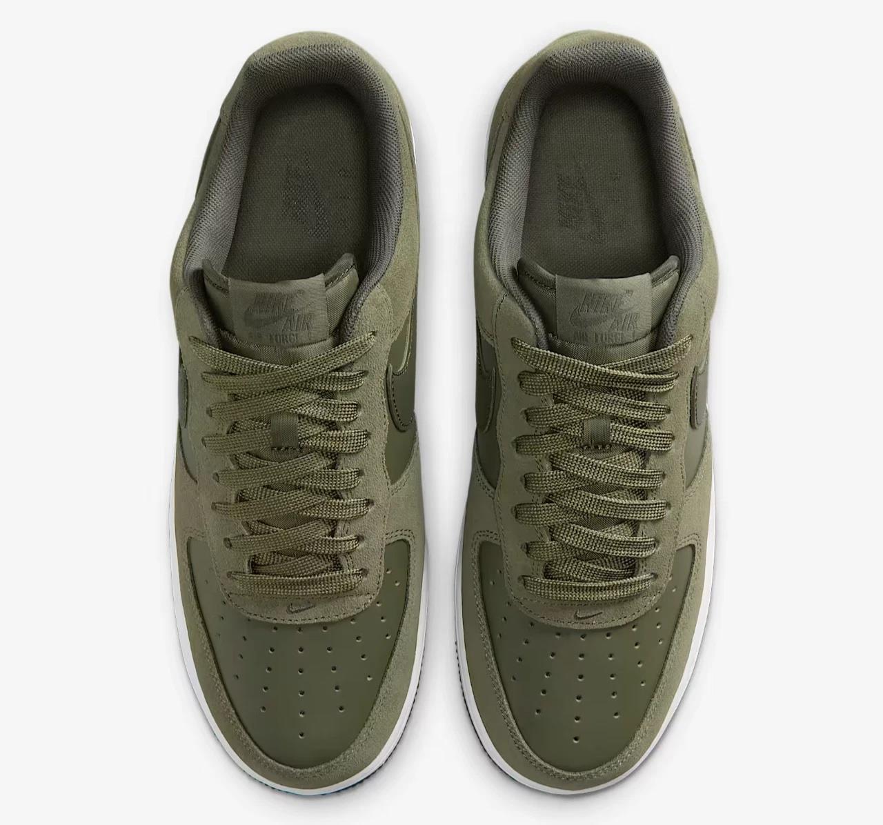 Nike Air Force 1 Low '07 LV8 Medium Olive White Men's IB6388-200