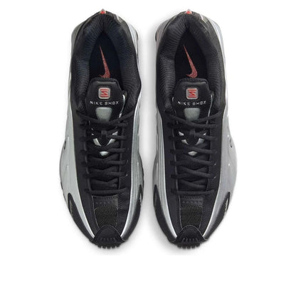 Nike Shox R4 Black Metallic Silver (2025)