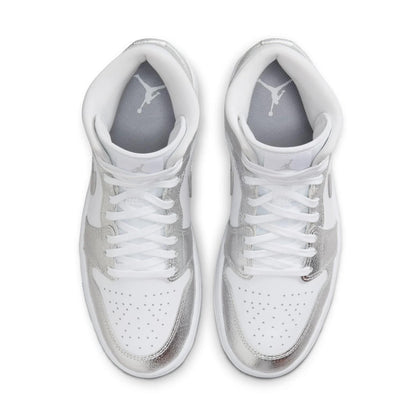 Jordan 1 Mid SE 
Metallic Silver (Women's)