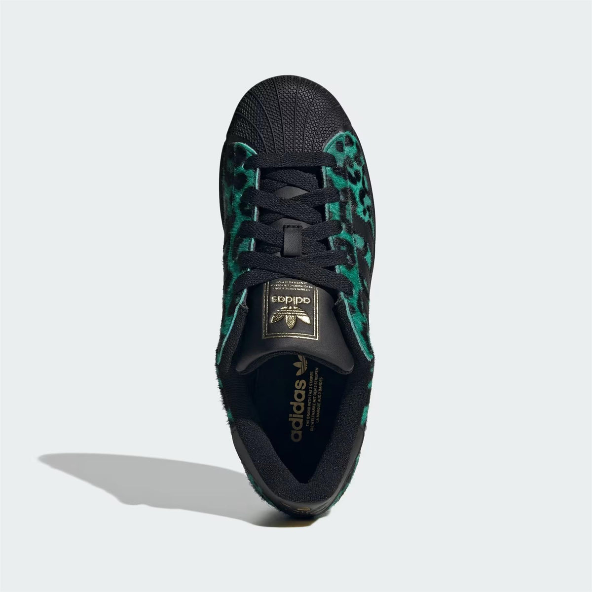 adidas Superstar II 
Leopard Semi Screaming Green (Women's)