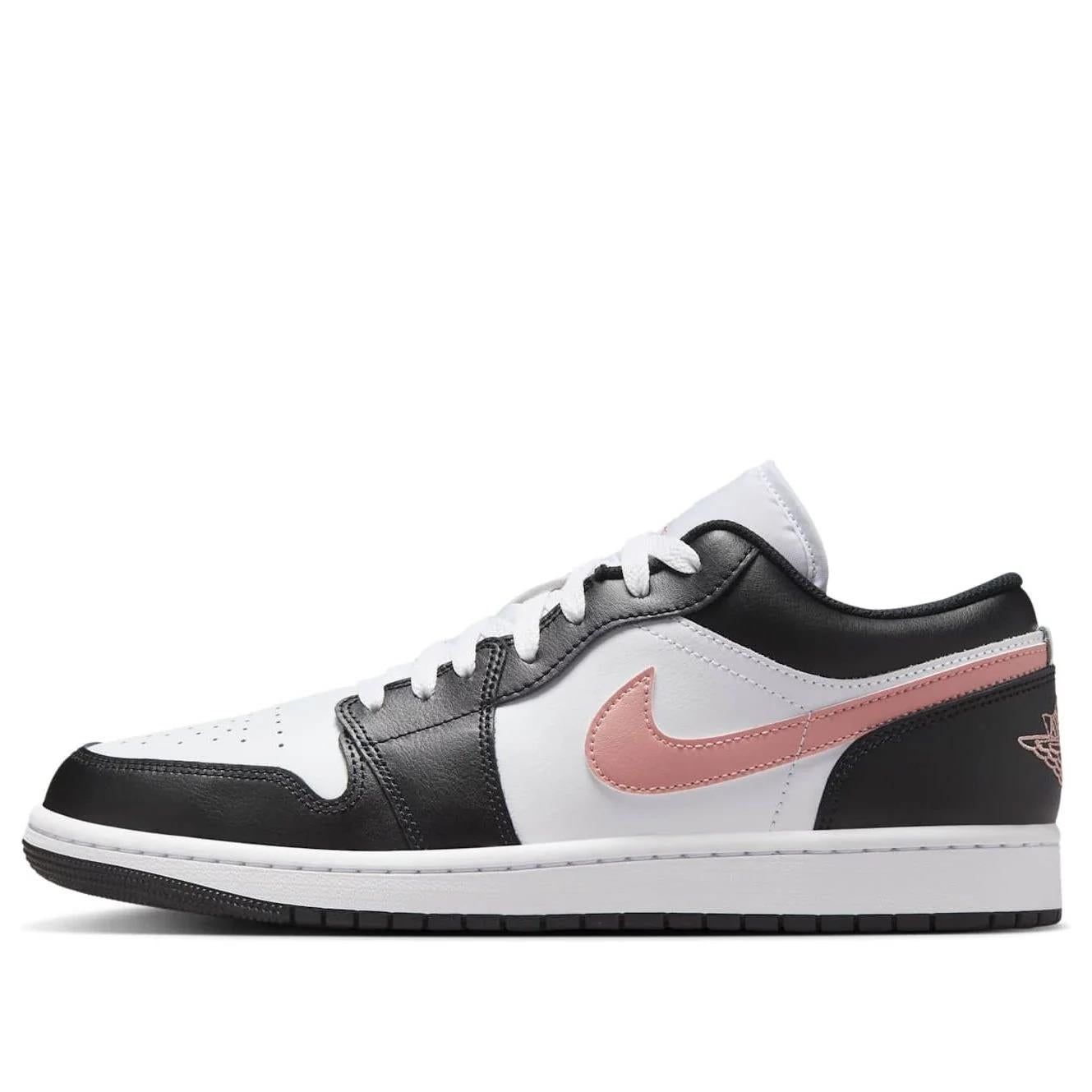 Jordan 1 Low Black Rust Pink Men's 553558-165