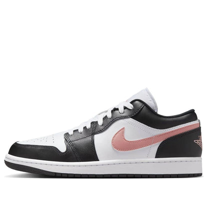 Jordan 1 Low Black Rust Pink Men's 553558-165