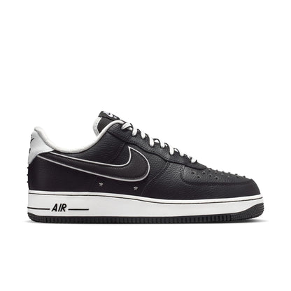 Nike Air Force 1 Low '07 Premium Black White Metallic Dark Grey Men's IM6643-010