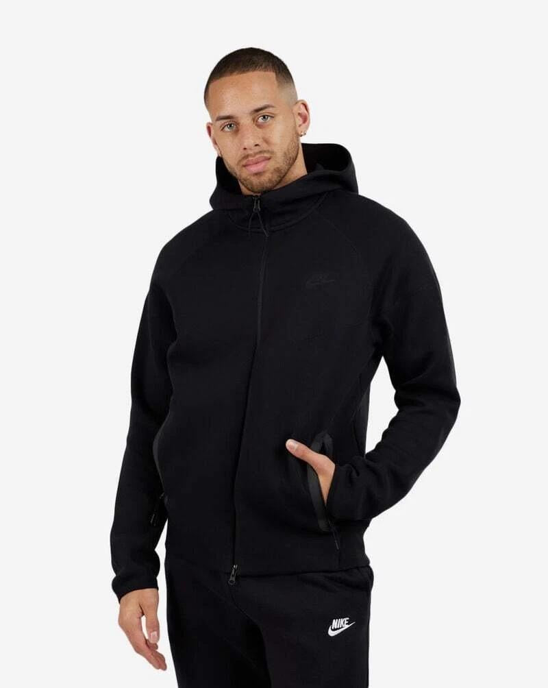 Nike Sportswear Tech Fleece Windrunner Full-Zip Hoodie Black/Black
