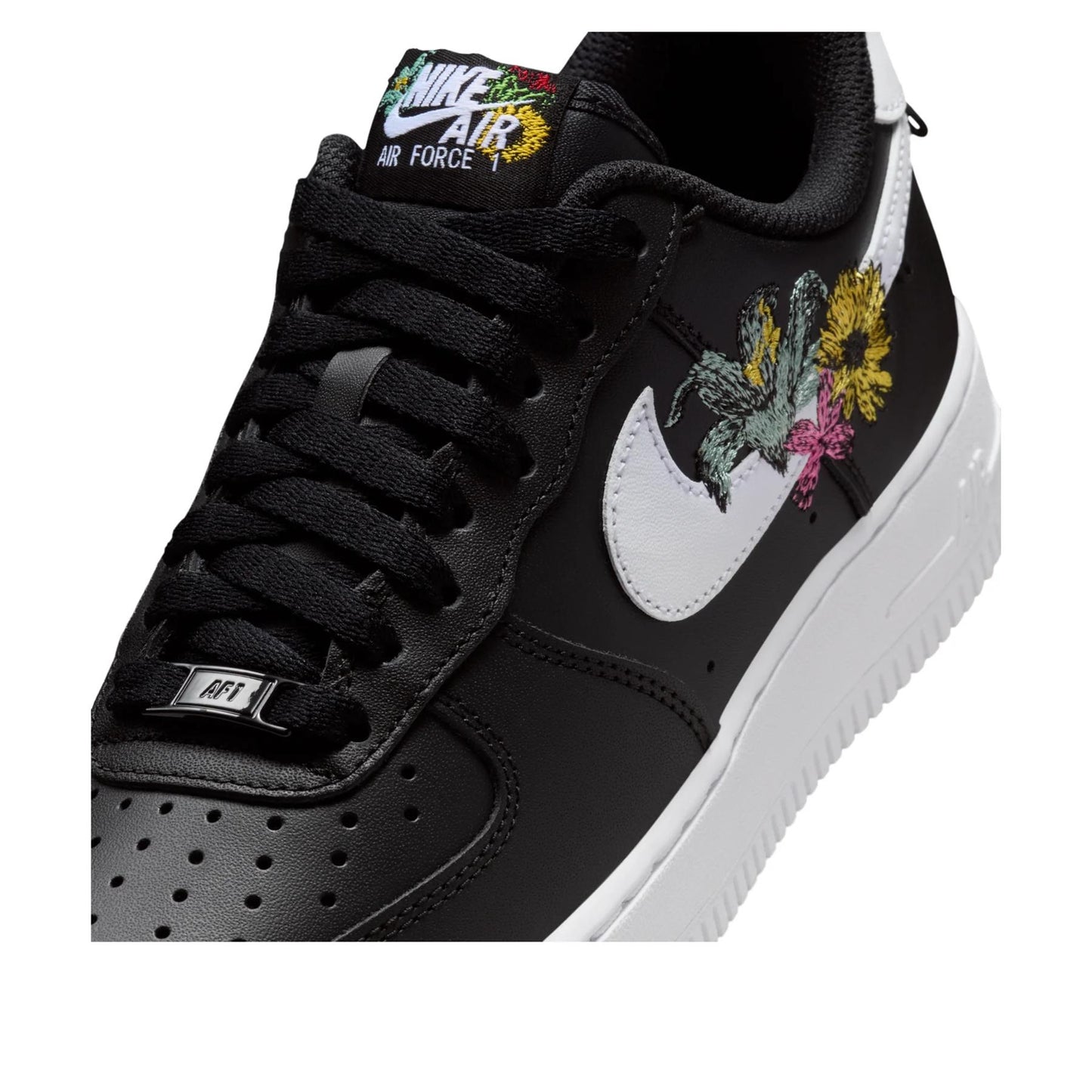 Nike Air Force 1 Low Premium Now Accepting All Flowers Black (Women's)