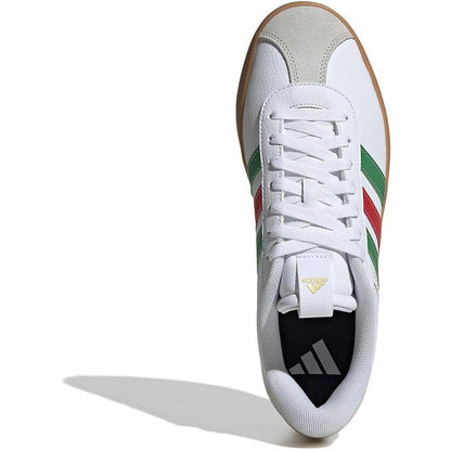 adidas VL Court 3.0 Cloud White Green Red size 6.5