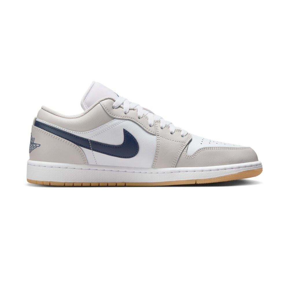 Jordan 1 Low Midnight Navy Neutral Grey Men's 553558-146