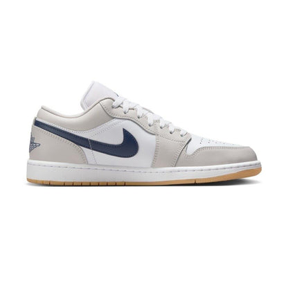 Jordan 1 Low Midnight Navy Neutral Grey Men's 553558-146