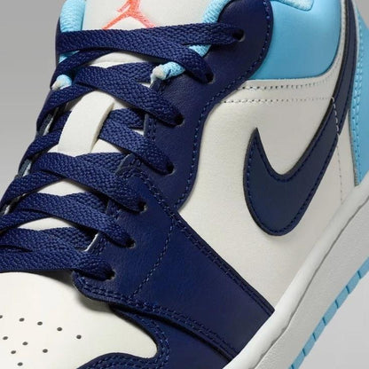 Jordan 1 Low Sail Blue Chill Men's 553558-149