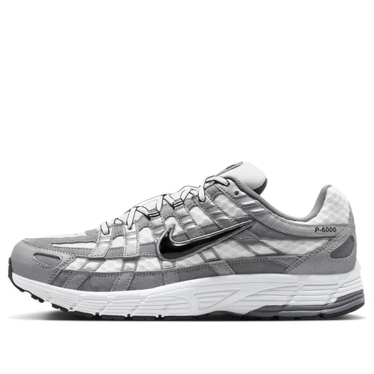 Nike P-6000 
White Metallic Cool Grey Black