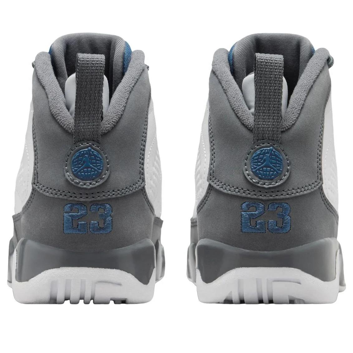 Jordan 9 Retro Flint Grey French Blue (2026) (PS) 401811-100 & TD 401812-100