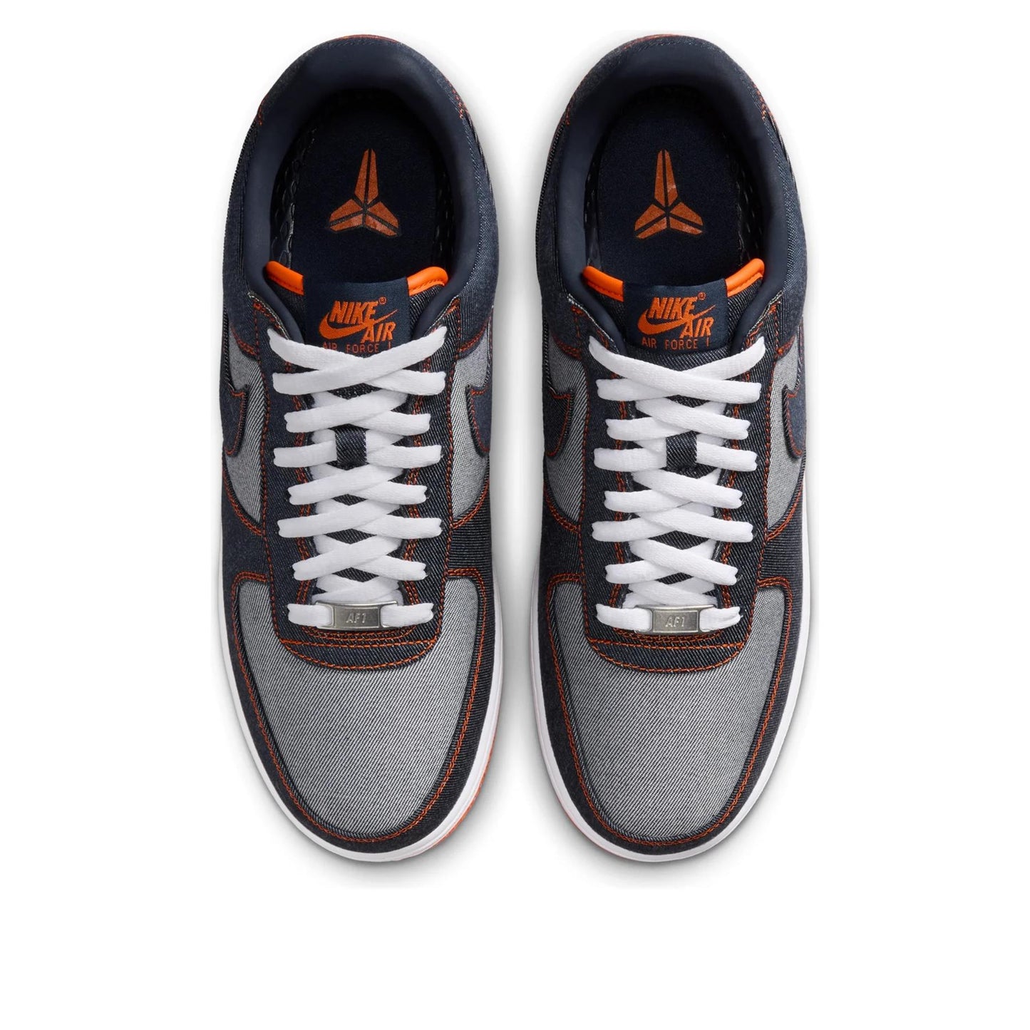 Nike Air Force 1 Low Protro 
Kobe Bryant Denim Obsidian Safety Orange