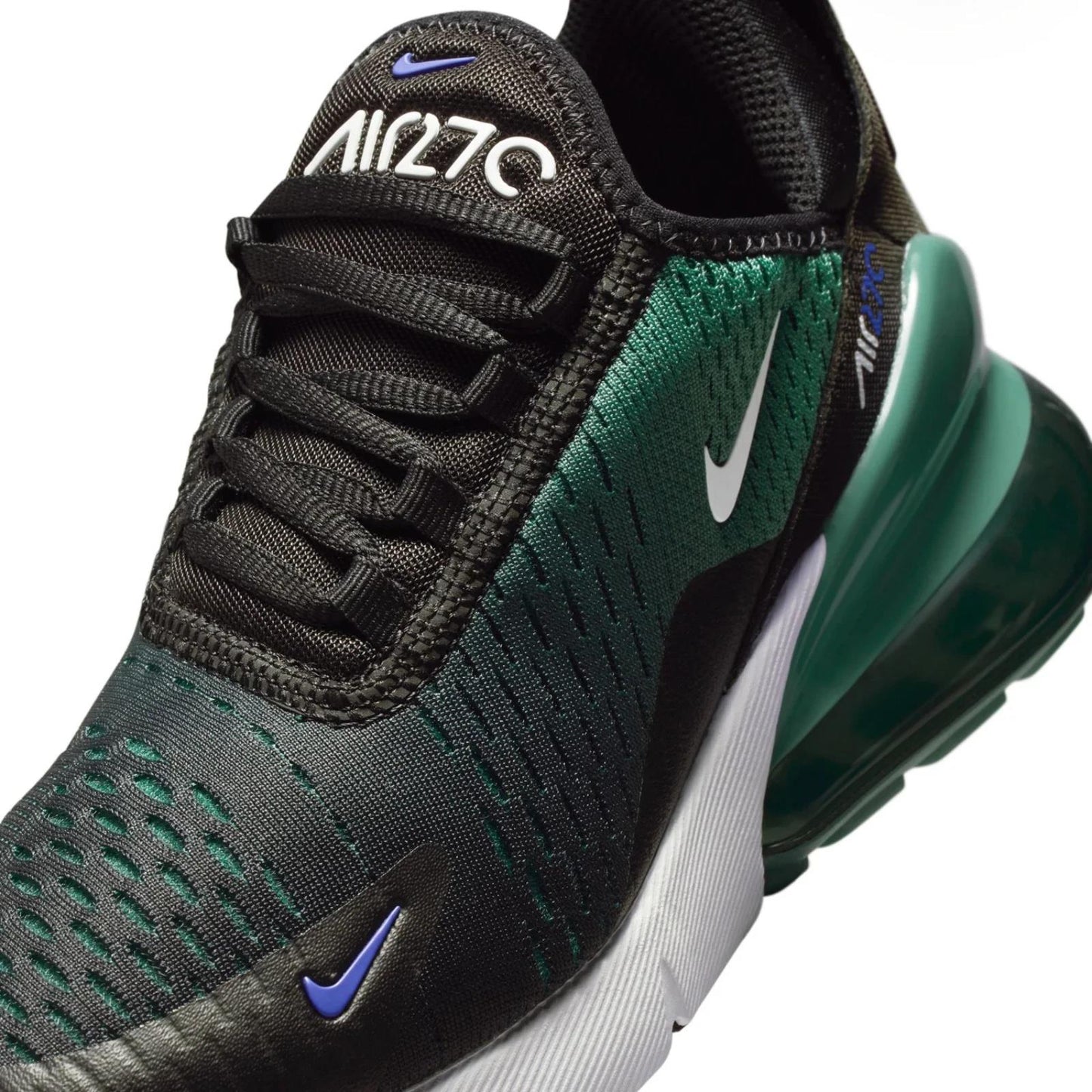 Nike Air Max 270 Black Evergreen Aura Deep Night (GS) 943345-042