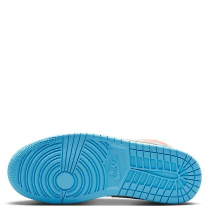 Jordan 1 Mid 
Sail Hot Lava Blue Chill (Women's)