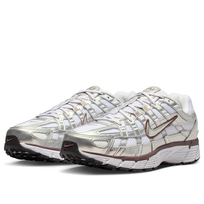 Nike P-6000 
White Metallic Silver Tattoo (Women's)