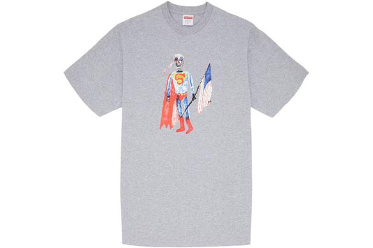 Supreme Skeleton Tee 
Heather Grey Medium
