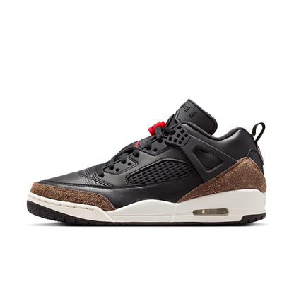 Jordan Spizike Low 
Black/ University Red-Palomino-Phantom