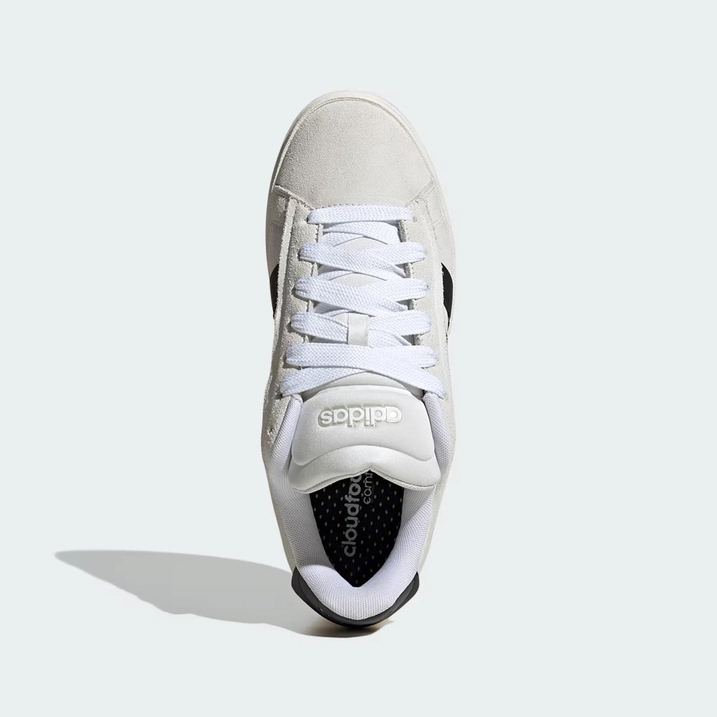 adidas Grand Court Alpha Crystal White Core Black Cloud White size 12