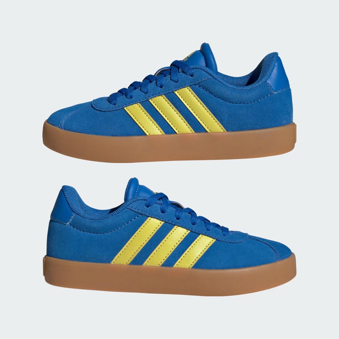 Adidas Grand Court Alpha 00's Semi Lucid Blue Yellow Gum Men's JI1714