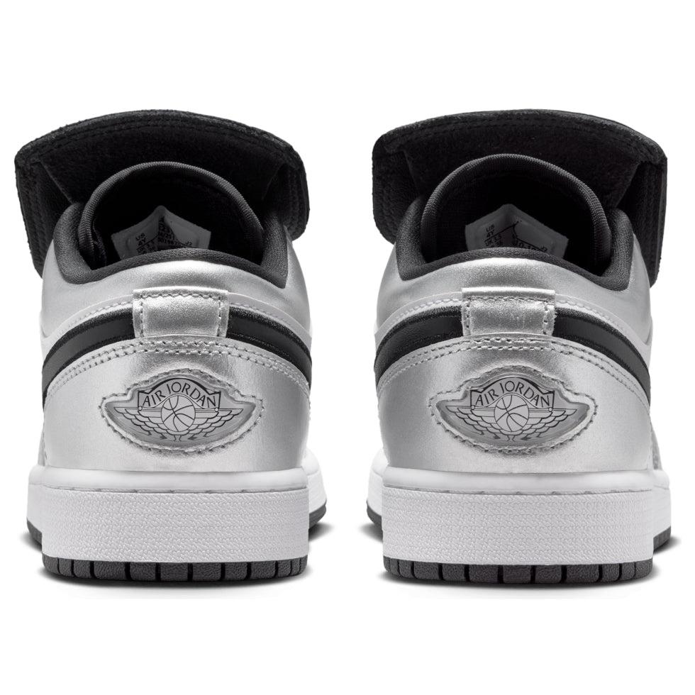 Jordan 1 Low SE 
Metallic Silver Tiempo (GS)