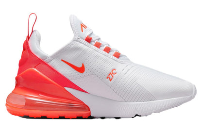 Nike Air Max 270 White Bright Crimson White (Women's) HJ3222-102