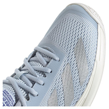 Adidas Pickleball Halo Blue Silver Metallic Lucid Blue (Women's)