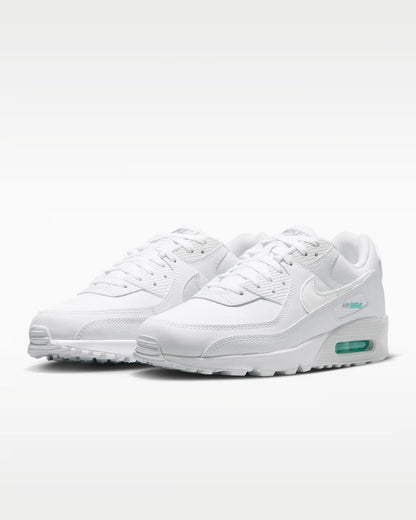 Nike Air Max 90 
White Hyper Turquoise