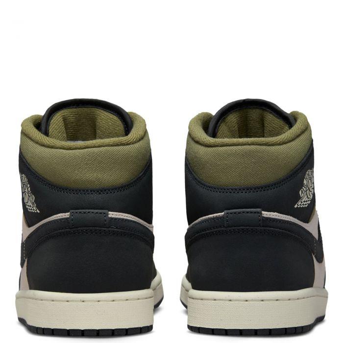 Jordan 1 Mid SE Off Noir Medium Olive Men's HV4091-102