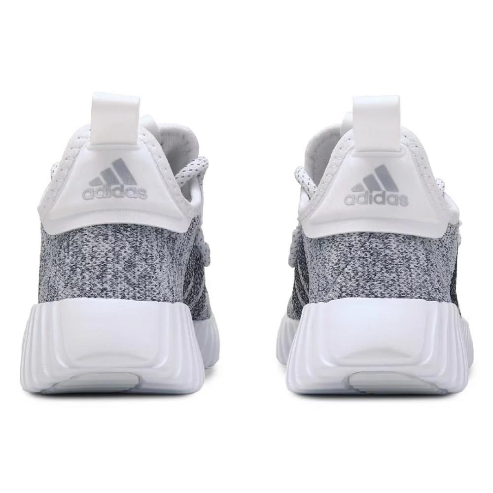adidas Kaptir Flow Cloud White Core Black Silver Metallic (Women's) size 5.5W