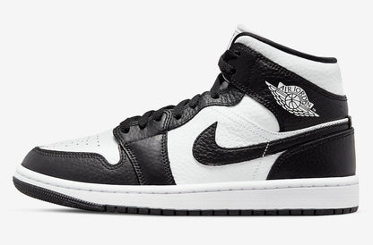 Jordan 1 Mid Split Black White (Women's)