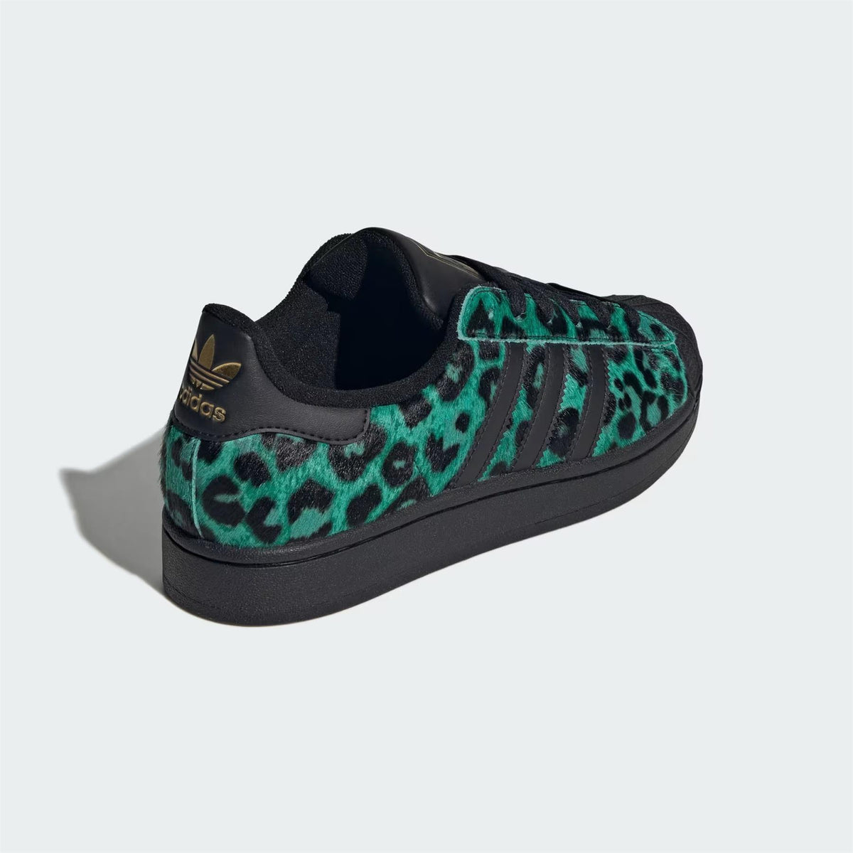 adidas Superstar II 
Leopard Semi Screaming Green (Women's)