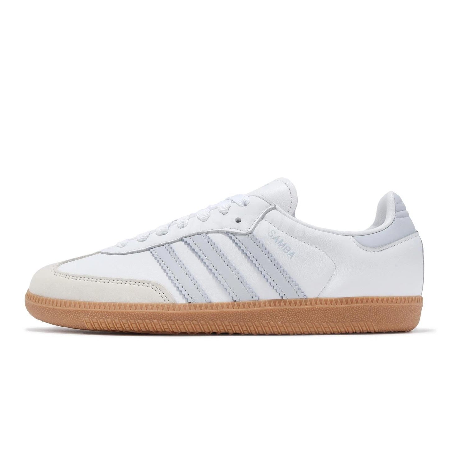 Adidas Samba OG White Halo Blue Gum (Women's) IE0877