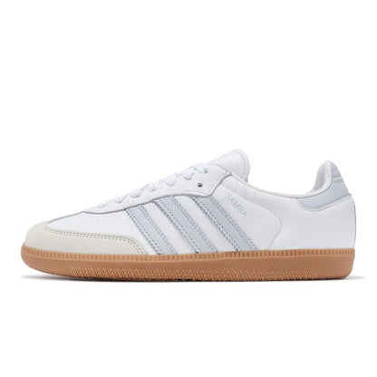 Adidas Samba OG White Halo Blue Gum (Women's) IE0877