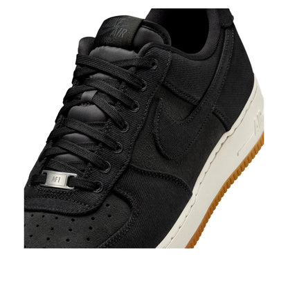 Nike Air Force 1 Low '07 LV8 
Black Canvas