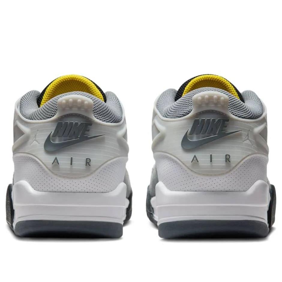 Jordan 4 RM Premium White Black Smoke Grey Fire Red