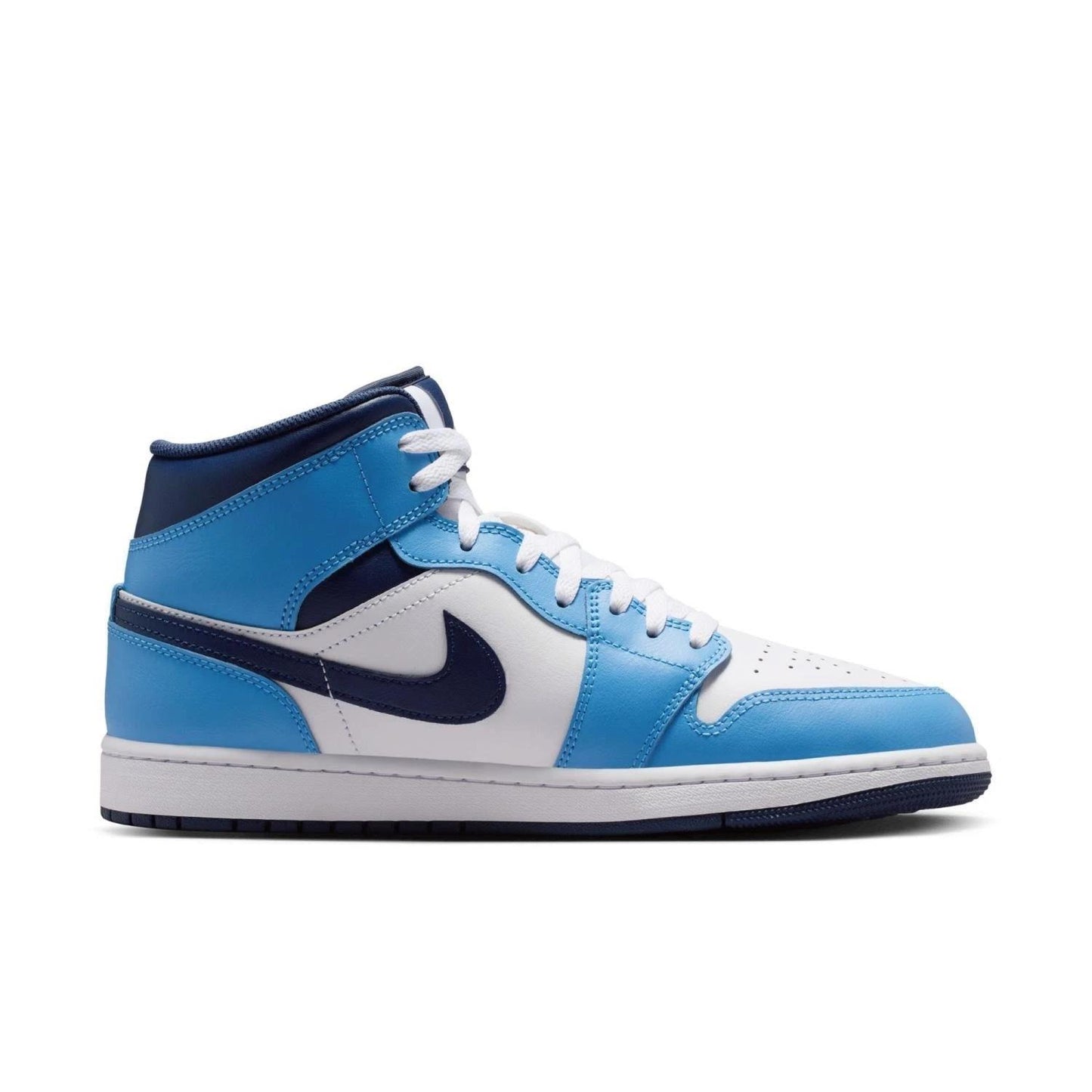 Jordan 1 Mid 
University Blue Midnight Navy
