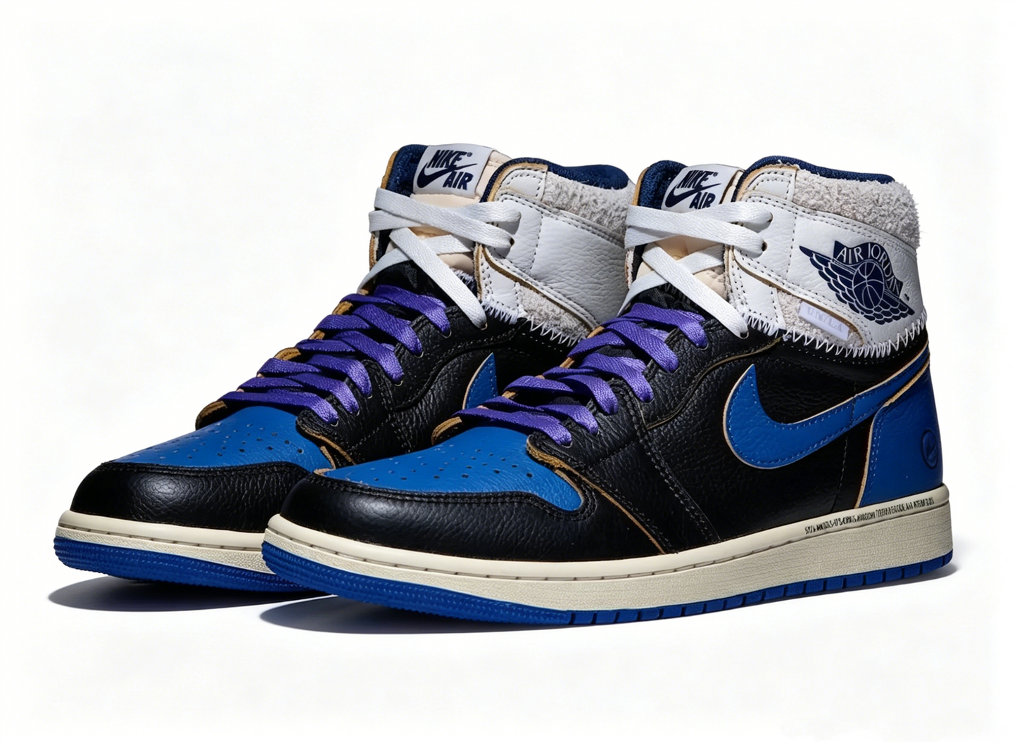 Jordan 1 Retro High OG SP Fragment x Union LA Sport Royal