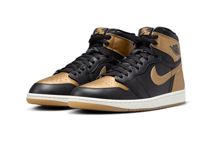 Jordan 1 Retro High OG Black Metalic Gold