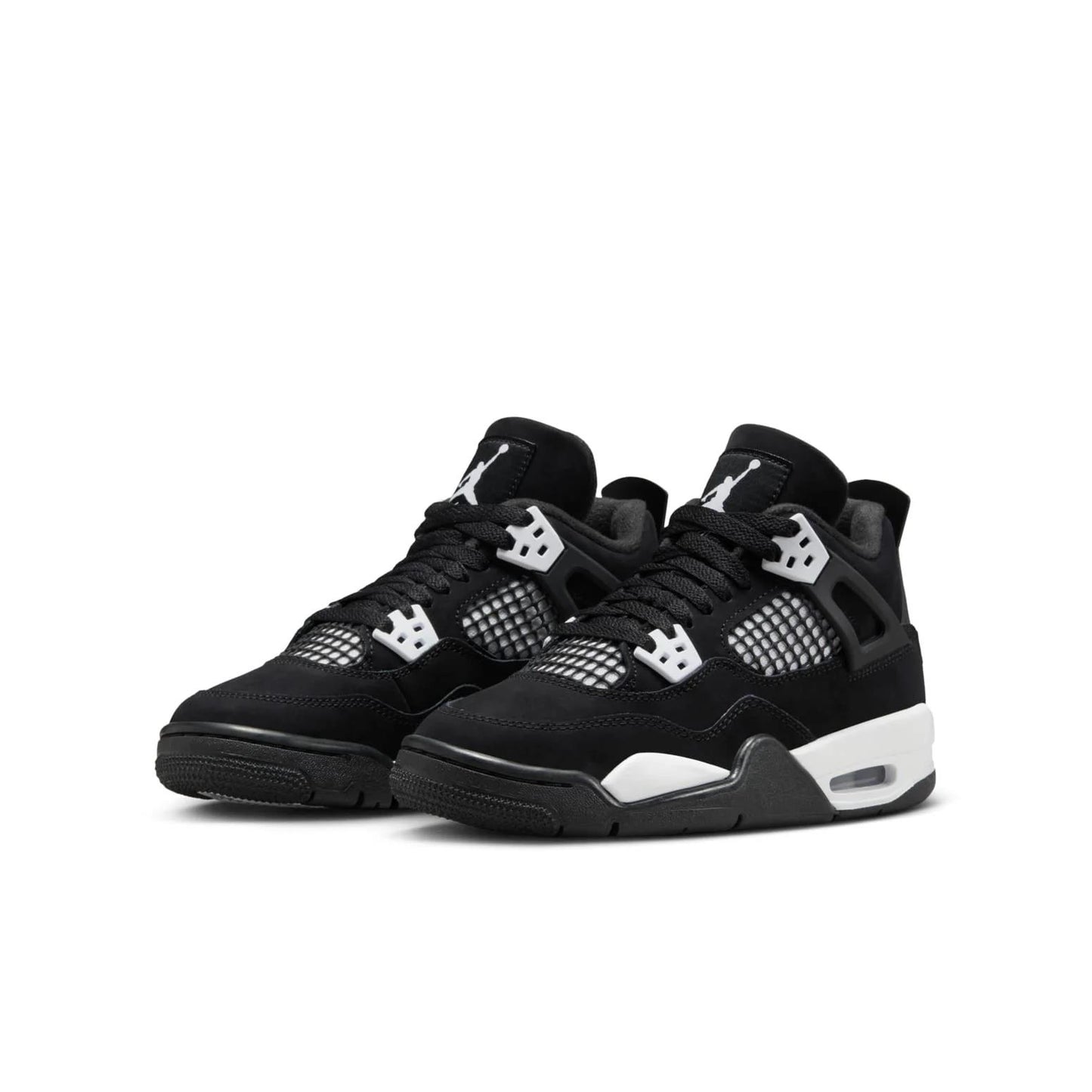 Jordan 4 Retro White Thunder (GS) FQ8213-001 size 6Y/7.5WMNS
