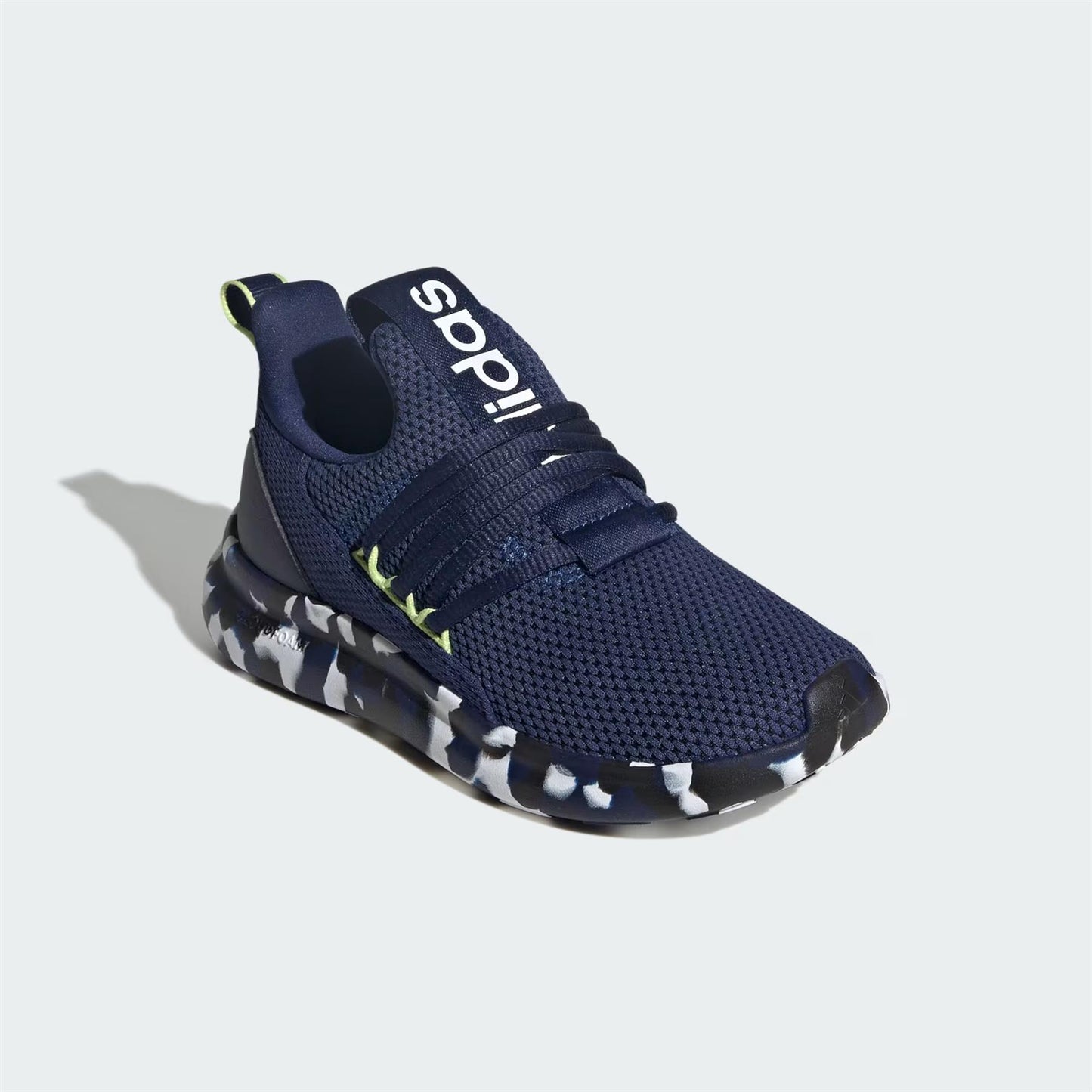 Adidas Lite Racer Adapt 7.0 Dark Blue Cloud White Pulse Lime (GS)